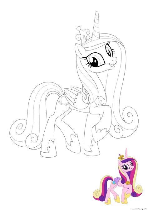 my little ponies coloring pages|princess candance coloring page.